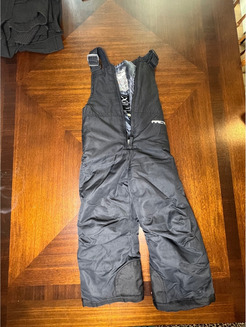 Arctix Insulated Snow Bib Overalls Kids 3T Black